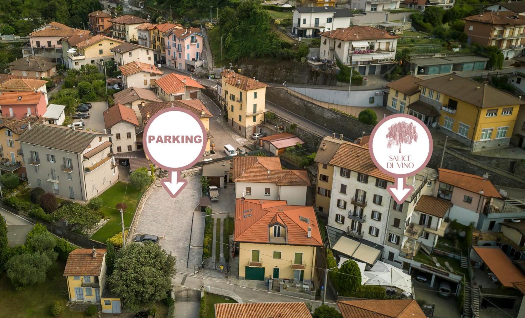 Salice Divino Hotel Lezzeno Bagian luar foto