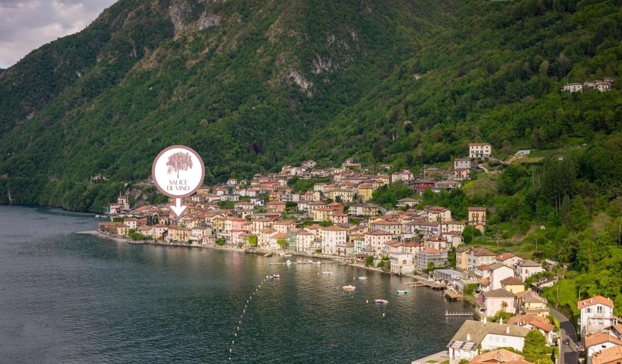 Salice Divino Hotel Lezzeno Bagian luar foto